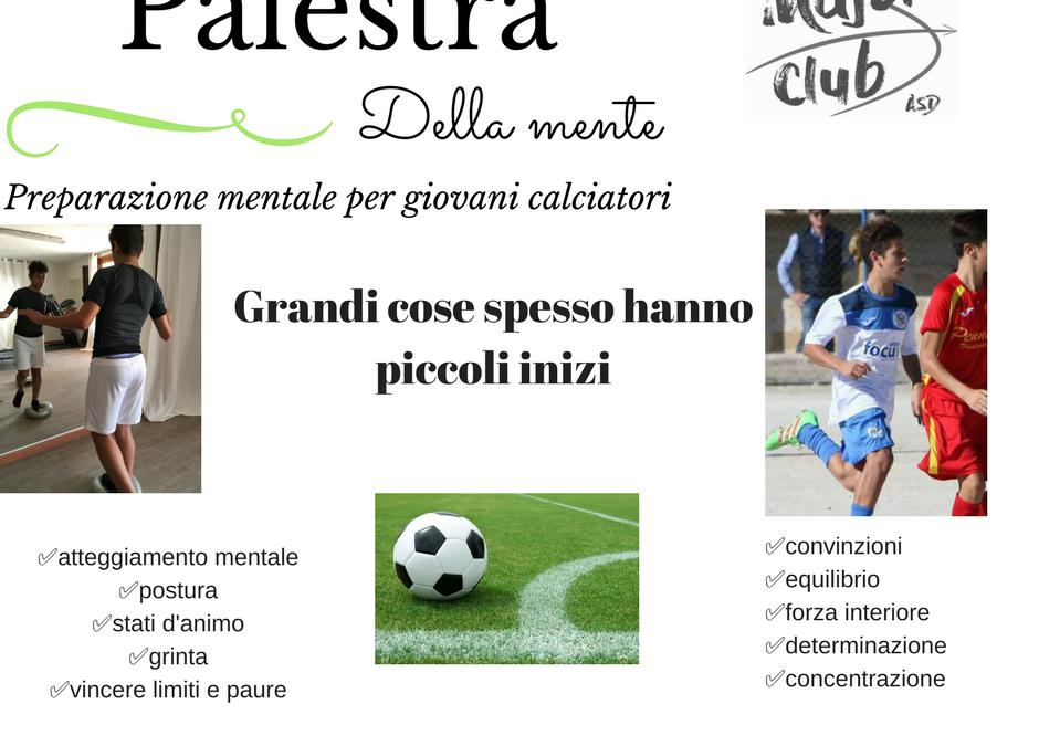 PROGETTO ALLENAMENTE GIOVANI CALCIATORI